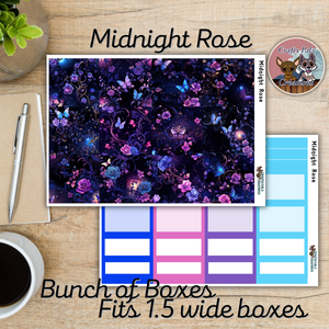 Midnight Rose Bunch of Boxes