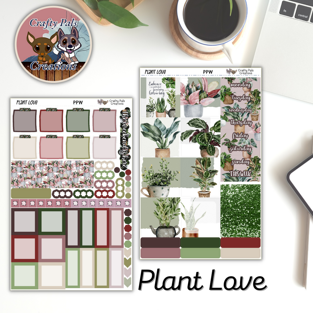 Plant Love NEW PP Weeks Weekly Kit Layout