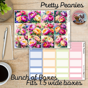 Pretty Peonies Bunch of Boxes