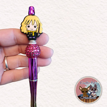 Load image into Gallery viewer, Wizard Girl Beaded Pen
