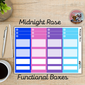 Midnight Rose Bunch of Boxes