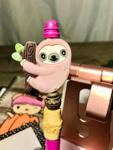 Load image into Gallery viewer, Cute Sloth Beaded Pen - Pink
