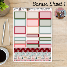 Load image into Gallery viewer, Cozy Christmas Medium Planners Kit
