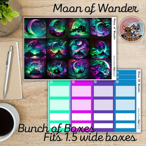 Moon of Wonder Bunch of Boxes