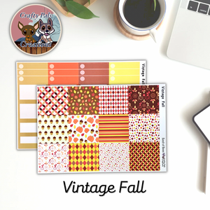 Vintage Fall Bunch of Boxes