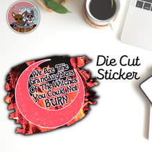 Load image into Gallery viewer, Granddaughters of the Witch Large Die Cut Sticker
