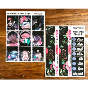 Once A Witch A-La-Carte Weekly Sticker Kit