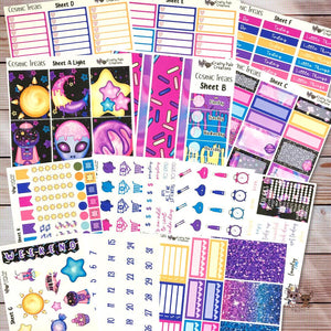 Cosmic Treats Weekly Planner Stickers - A-La-Carte