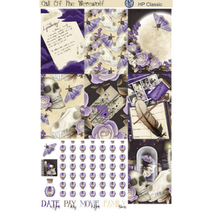 Call of the Werewolf Happy Planner White Space Kit