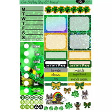 Load image into Gallery viewer, Cute St. Paddy Day Standard Vertical White Space Kit
