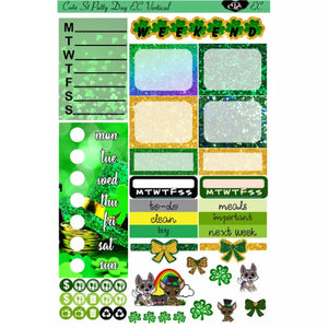 Cute St. Paddy Day Standard Vertical White Space Kit