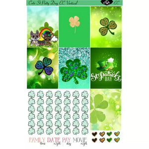 Cute St. Paddy Day Standard Vertical White Space Kit