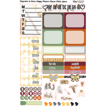 Load image into Gallery viewer, School Is Home Happy Planner White Space Kit
