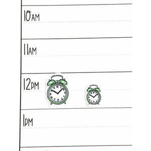 Alarm Clock Icons - Mini