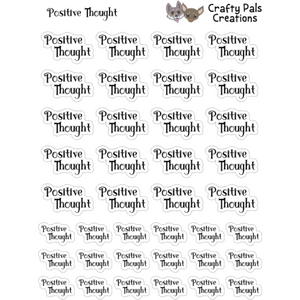 Positive Thought Scripts