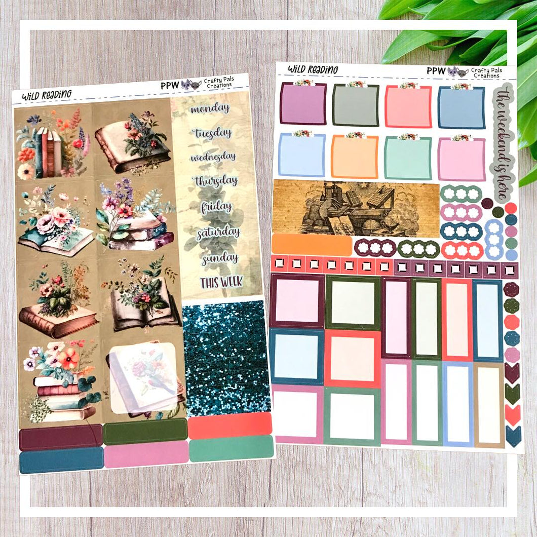 Wild Reading NEW PP Weeks Weekly Kit Layout