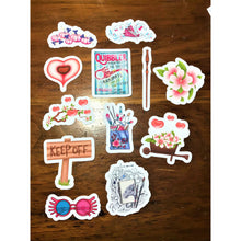 Load image into Gallery viewer, Just As Sane Die Cut Sticker Set
