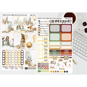 School Is Home Happy Planner Classic White Space Weekly Kit