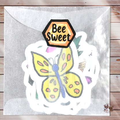 Bee Sweet Die Cut Sticker Set