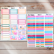 Load image into Gallery viewer, Bee Happy Weekly Planner Stickers - A-La-Carte
