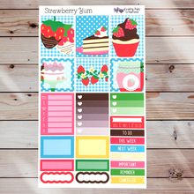 Load image into Gallery viewer, Strawberry Yum Hobonichi Cousins Weekly Kit
