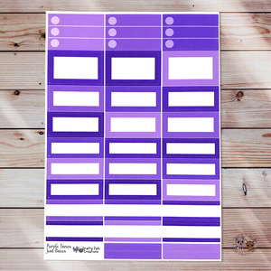 Purple Tones Just Boxes
