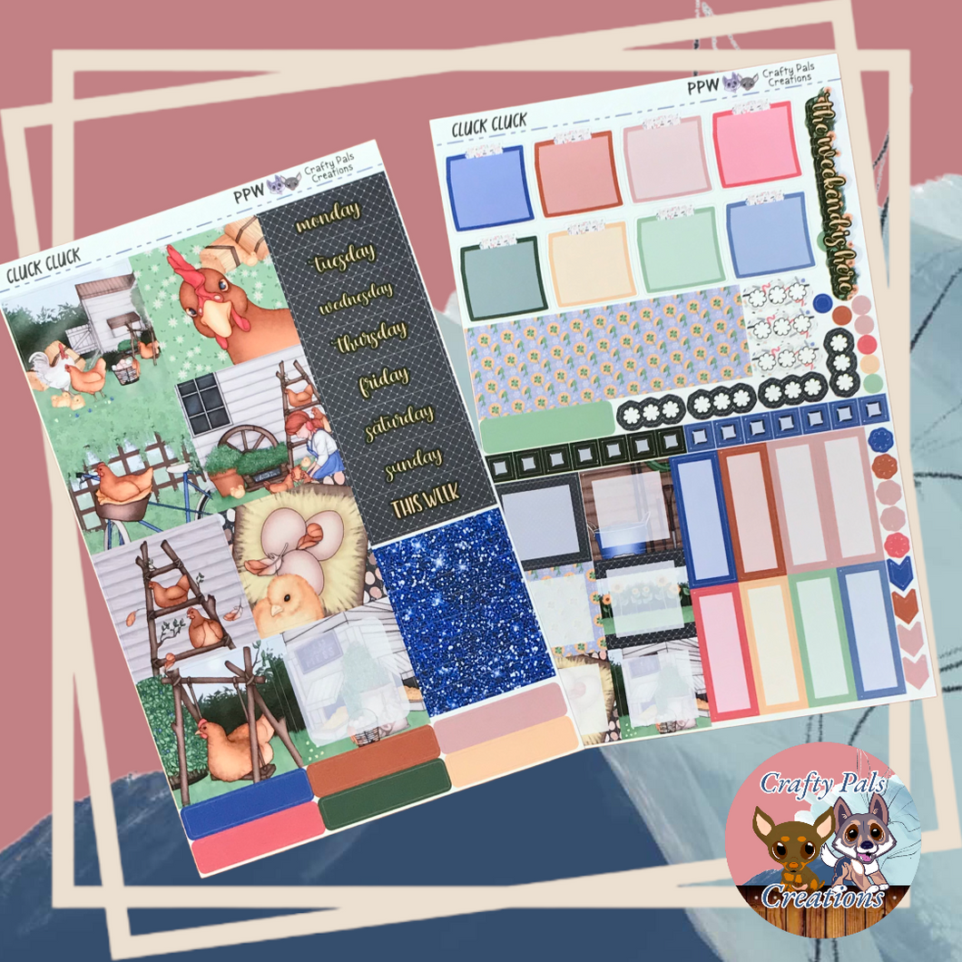 Cluck Cluck NEW PP Weeks Weekly Kit Layout