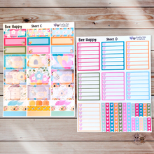 Load image into Gallery viewer, Bee Happy Weekly Planner Stickers - A-La-Carte
