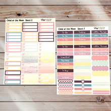 Load image into Gallery viewer, Child of the Moon Weekly Planner Stickers - A-La-Carte
